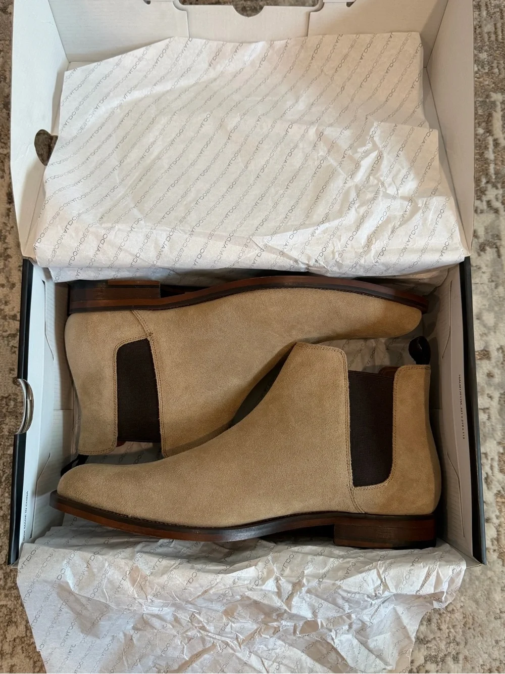Aldo Men’s Shoes Size 9M Light Tan Chelsea US 9M
